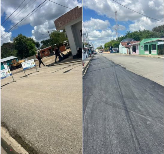 Continúan los trabajos de arreglo y asfaltado en el municipio